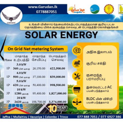 Solar Energy  3.3 kW On Grid Solar Power System 360 units/month
