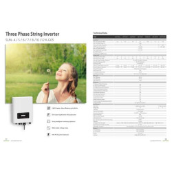 Deye Three phase Three Inverter SUN-10 K-G05 | Three phase | 2 MPPT | Three phase